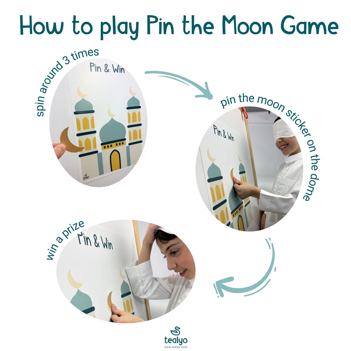 Pin the Moon Game